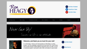 What Ronheagy.com website looked like in 2019 (4 years ago)