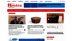 What Revistahoteis.com.br website looked like in 2019 (4 years ago)