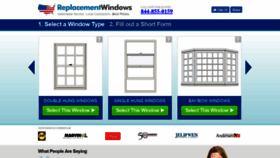 What Replacementwindows.net website looked like in 2019 (4 years ago)