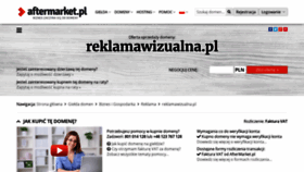 What Reklamawizualna.pl website looked like in 2019 (4 years ago)