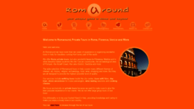 What Romaround.com website looked like in 2019 (4 years ago)