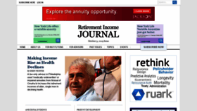 What Retirementincomejournal.com website looked like in 2019 (4 years ago)