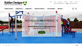 What Rubberdesigns.com website looked like in 2019 (4 years ago)