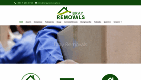 What Removalscompany.ie website looked like in 2019 (4 years ago)