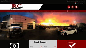 What Rcautomotive.com website looked like in 2019 (4 years ago)