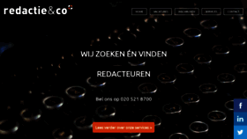 What Redactieco.nl website looked like in 2019 (4 years ago)
