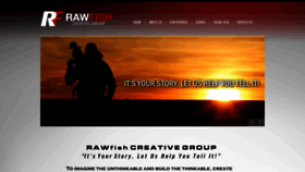 What Rawfish-media.com website looked like in 2019 (4 years ago)