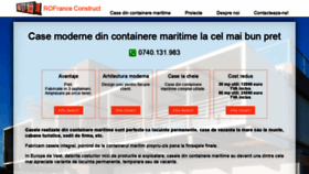 What Rofrance-construct.ro website looked like in 2019 (5 years ago)