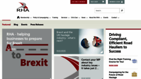 What Rha.uk.net website looked like in 2019 (4 years ago)