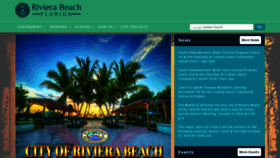 What Rivierabch.com website looked like in 2019 (4 years ago)