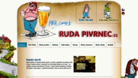 What Rudapivrnec.cz website looked like in 2019 (4 years ago)