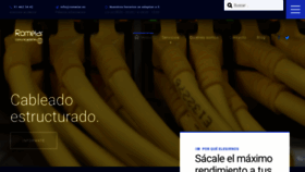 What Romelar.es website looked like in 2019 (4 years ago)