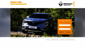What Renaultbank-onlineprovision.de website looked like in 2019 (6 years ago)