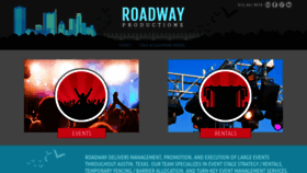 What Roadwayevents.com website looked like in 2019 (4 years ago)