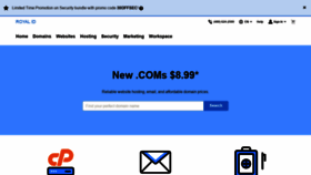 What Royalid.com website looked like in 2019 (4 years ago)