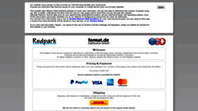 What Redpark.eu website looked like in 2019 (5 years ago)
