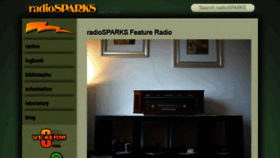 What Radiosparks.com website looked like in 2019 (4 years ago)