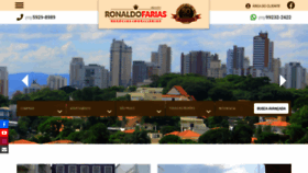What Ronaldofarias.com.br website looked like in 2019 (4 years ago)
