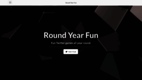 What Roundyearfun.org website looked like in 2019 (4 years ago)