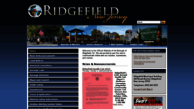 What Ridgefieldnj.gov website looked like in 2019 (4 years ago)