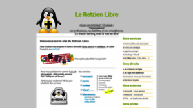 What Retzien.fr website looked like in 2019 (4 years ago)