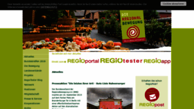 What Regionalbewegung.de website looked like in 2019 (4 years ago)
