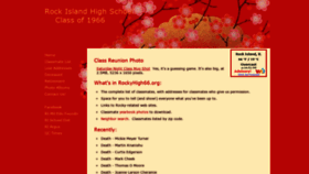 What Rockyhigh66.org website looked like in 2019 (4 years ago)
