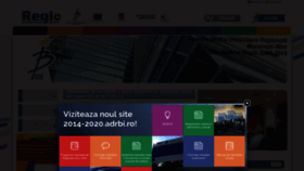 What Regioadrbi.ro website looked like in 2019 (4 years ago)