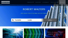 What Robertwalters.nl website looked like in 2019 (4 years ago)