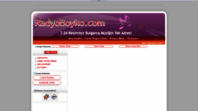 What Radyoboyko.com website looked like in 2019 (4 years ago)