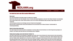 What Redlama.org website looked like in 2019 (4 years ago)
