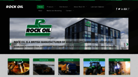 What Rockoil.co.uk website looked like in 2019 (4 years ago)