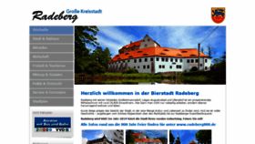 What Radeberg.de website looked like in 2019 (4 years ago)