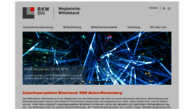 What Rkw-bw.de website looked like in 2019 (4 years ago)