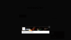 What Rozkoszny.pl website looked like in 2019 (4 years ago)