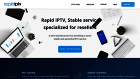 What Rapidiptv.net website looked like in 2019 (4 years ago)