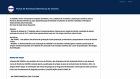What Revista.univem.edu.br website looked like in 2019 (4 years ago)
