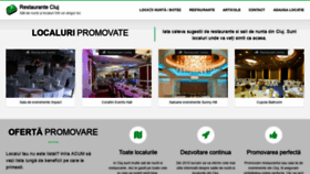 What Restaurantecluj.info website looked like in 2019 (4 years ago)