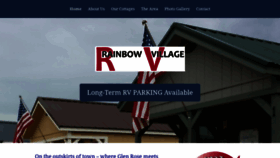 What Rainbowvillagecottages.com website looked like in 2019 (4 years ago)