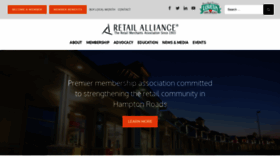 What Retailalliance.com website looked like in 2019 (4 years ago)