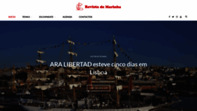 What Revistademarinha.com website looked like in 2019 (4 years ago)