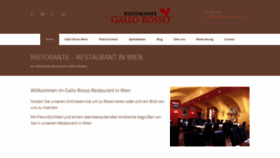 What Ristorante-gallo-rosso.com website looked like in 2019 (4 years ago)