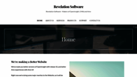 What Revelation.com website looked like in 2019 (4 years ago)