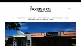 What Rogerscojewelry.com website looked like in 2019 (5 years ago)