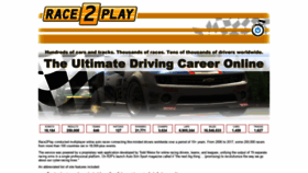 What Race2play.com website looked like in 2019 (4 years ago)
