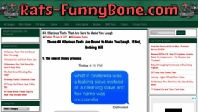 What Rats-funnybone.com website looked like in 2019 (4 years ago)