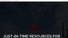 What Redhawkresults.com website looked like in 2019 (4 years ago)
