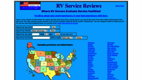 What Rvservicereviews.com website looked like in 2019 (4 years ago)