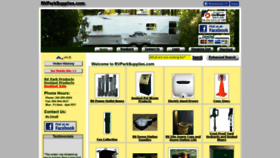 What Rvparksupplies.com website looked like in 2019 (4 years ago)