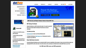 What Repairmybackup.com website looked like in 2019 (4 years ago)